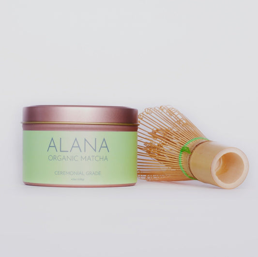 Alana Matcha Powder + Whisk Set - Alana Matcha